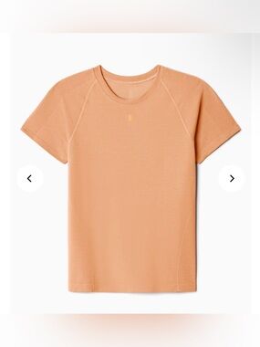 RHÔNE Breakaway Seamless Tee - Orange Haze, NWT